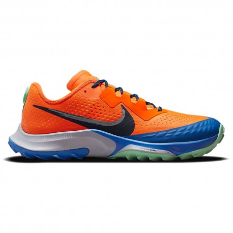 Nike Scarpe Trail Running Air Zoom Terra Kiger 7 Arancio Blu Uomo