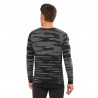 Salomon Maglia Trail Running Camo Ls Nero Uomo