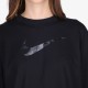 Nike T-Shirt Crop Nero Donna