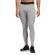 ADIDAS Leggings Sportivi Grigio Uomo