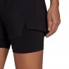 ADIDAS Shorts 2 In 1 Nero Donna