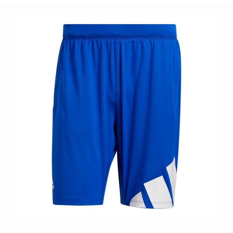 Adidas Shorts Sportivi Logo Blu Uomo