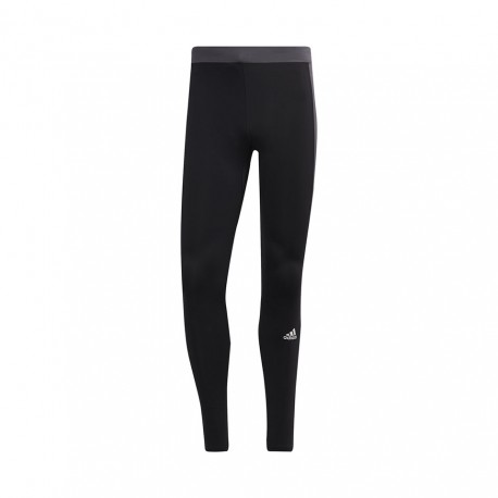 Adidas Leggings Running Saturday Nero Grigio Uomo