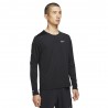 Nike Maglia Running Hzip Element Nero Reflective Argento Uomo