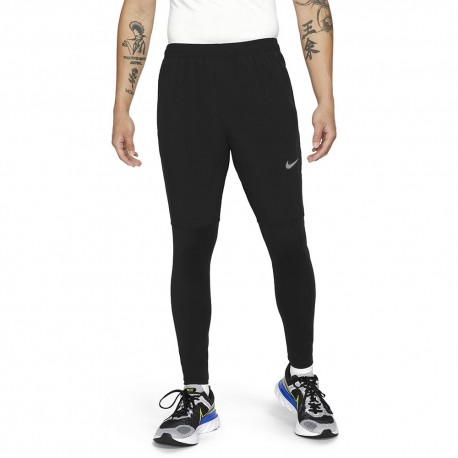 Nike Pantaloni Running Chllgr Hybrid Nero Reflective Argento Uomo