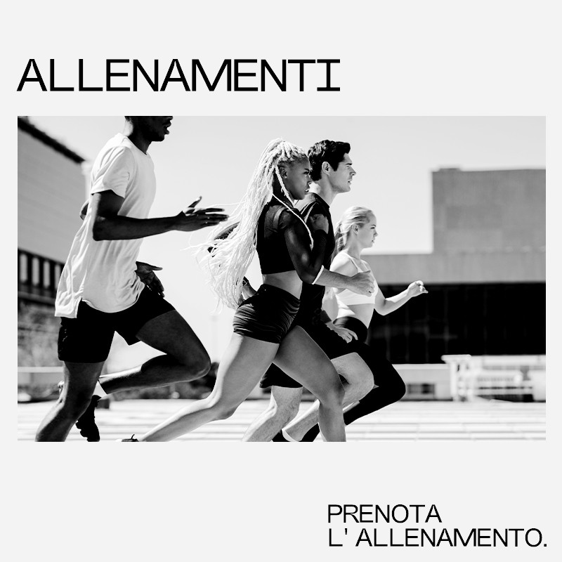 Prenota il tuo allenamento